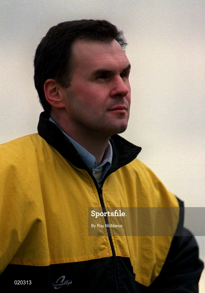 4 December 1994; Kilkenny manager Peter Dukelow during the Church & General National Football League Division 4 match against Carlow at Ballyragget in Kilkenny. Photo by Ray McManus/Sportsfile
