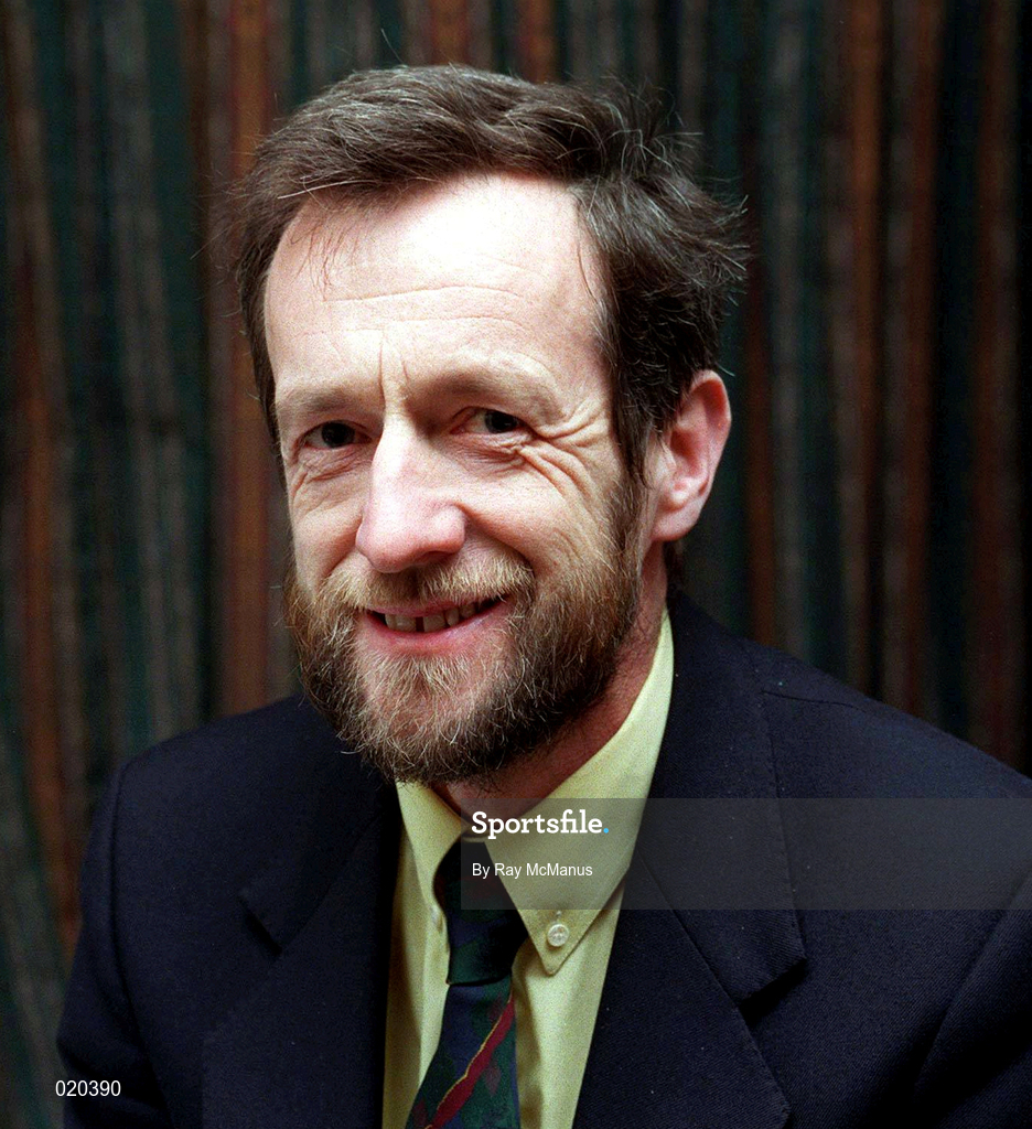 10 February 1999; Munster Council GAA Chairman Séan Kelly at the launch of the Comórtas Peile Pháidi Uí Shé in Kerry. Photo by Ray McManus/Sportsfile