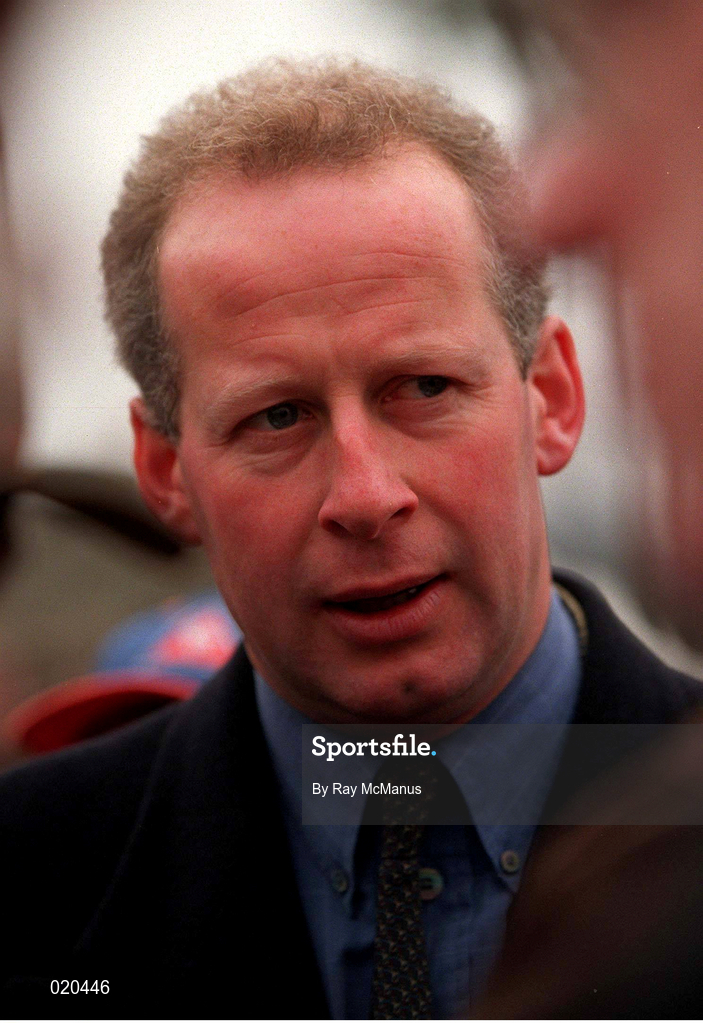 24 January 1999; Trainer Tom Taaffe at Leopardstown Racecourse in Dublin. Photo by Ray McManus/Sportsfile