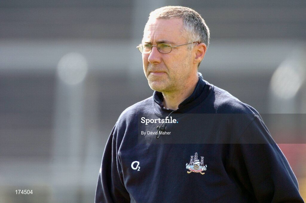 24 April 2005; Cork hurling manager John Allen. Allianz National Hurling League, Division 1, Round 3, Cork v Galway, Pairc Ui Chaoimh, Cork. Picture credit; David Maher / SPORTSFILE