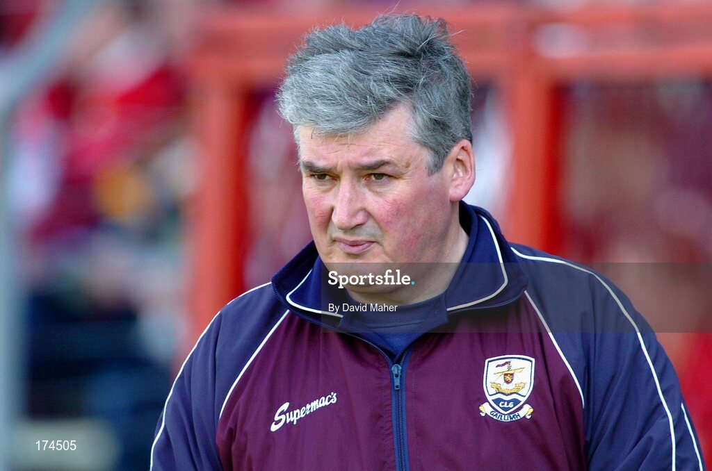 24 April 2005; Galway manager Conor Hayes. Allianz National Hurling League, Division 1, Round 3, Cork v Galway, Pairc Ui Chaoimh, Cork. Picture credit; David Maher / SPORTSFILE
