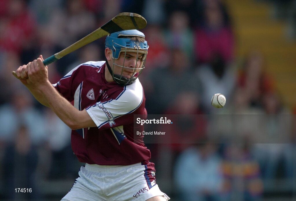 24 April 2005; David Collins, Galway. Allianz National Hurling League, Division 1, Round 3, Cork v Galway, Pairc Ui Chaoimh, Cork. Picture credit; David Maher / SPORTSFILE