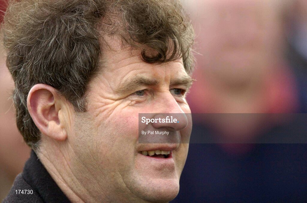 28 April 2005; JP McManus, owner of Good Step, who won the Blue Square Steeplechase (La Touche Cup). Punchestown Racecourse, Co. Kildare. Picture credit; Pat Murphy / SPORTSFILE