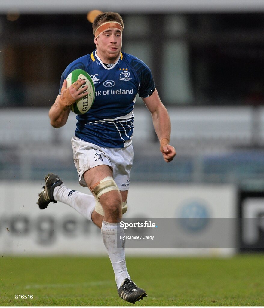7 December 2013; Dominic Ryan, Leinster 'A'. British & Irish Cup, Leinster 'A' v Cross Keys, Donnybrook Stadium, Donnybrook, Dublin. Picture credit: Ramsey Cardy / SPORTSFILE