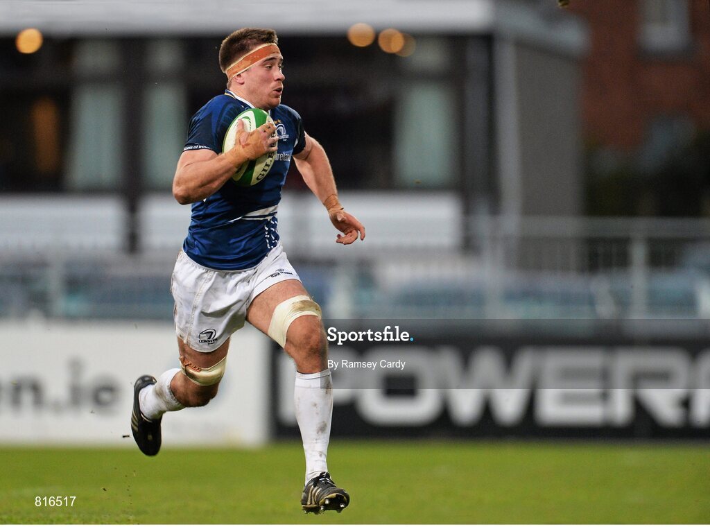7 December 2013; Dominic Ryan, Leinster 'A'. British & Irish Cup, Leinster 'A' v Cross Keys, Donnybrook Stadium, Donnybrook, Dublin. Picture credit: Ramsey Cardy / SPORTSFILE