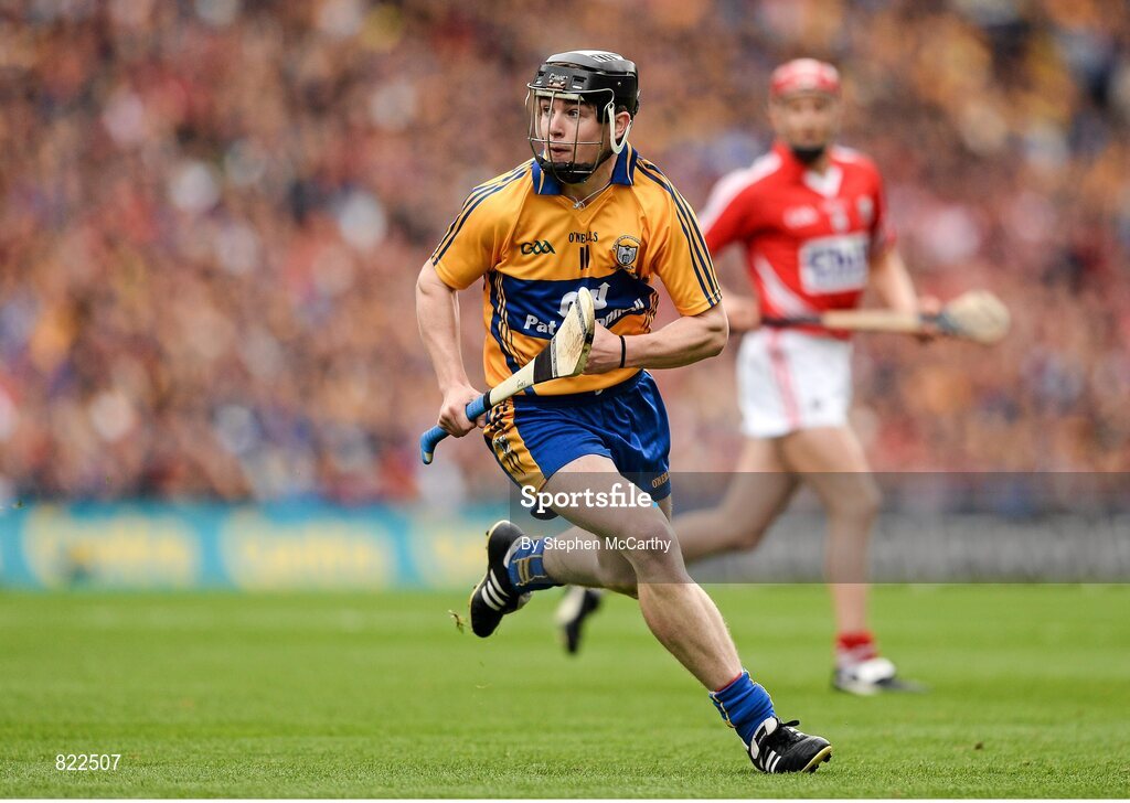 8 September 2013; Tony Kelly, Clare. GAA Hurling All-Ireland Senior Championship Final, Cork v Clare, Croke Park, Dublin. Picture credit: Stephen McCarthy / SPORTSFILE