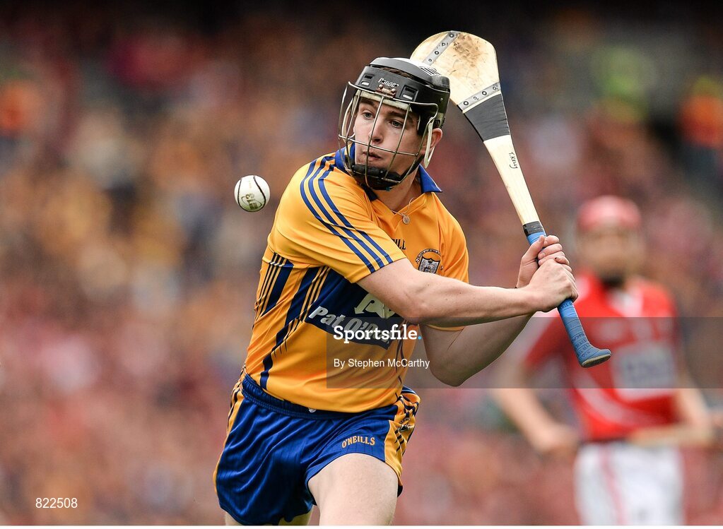 8 September 2013; Tony Kelly, Clare. GAA Hurling All-Ireland Senior Championship Final, Cork v Clare, Croke Park, Dublin. Picture credit: Stephen McCarthy / SPORTSFILE