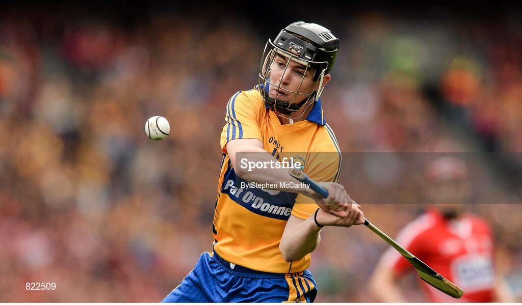 8 September 2013; Tony Kelly, Clare. GAA Hurling All-Ireland Senior Championship Final, Cork v Clare, Croke Park, Dublin. Picture credit: Stephen McCarthy / SPORTSFILE