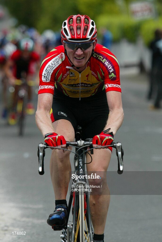 29 June 2003; Eugene Moriarty, Cycleways. Picture credit; Gerry McManus / SPORTSFILE