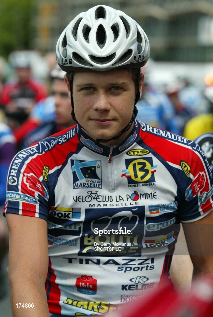 27 June 2004; Nicolas Roche, VC la Pomme, during the Senior Men's Road Race. National Road Race Cycling Championships, Sligo. Picture credit; Gerry McManus / SPORTSFILE