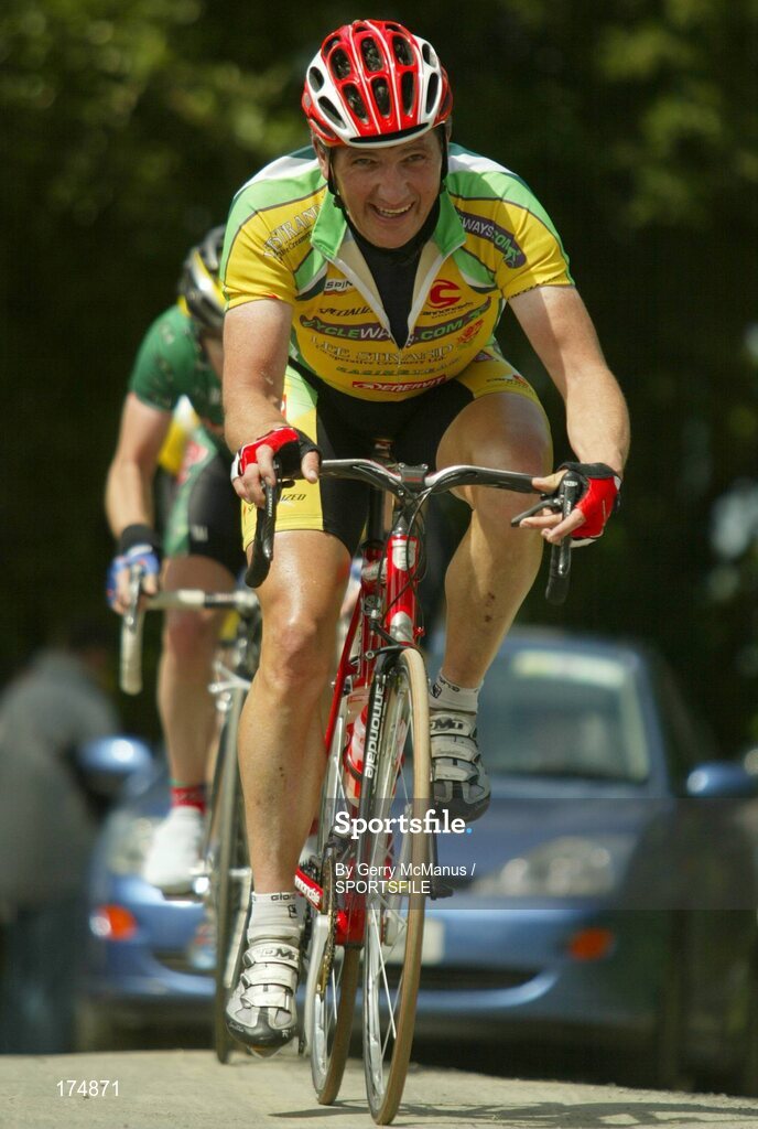27 June 2004; Phillip Cassidy, Cycleways, in action during the Senior Men's Road Race. National Road Race Cycling Championships, Sligo. Picture credit; Gerry McManus / SPORTSFILE