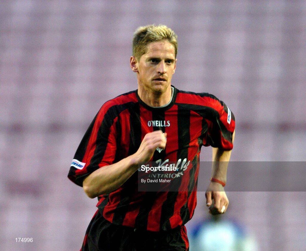 22 April 2005; Dominic Foley, Bohemians. eircom League, Premier Division, Bohemians v Finn Harps, Dalymount Park, Dublin. Picture credit; David Maher / SPORTSFILE