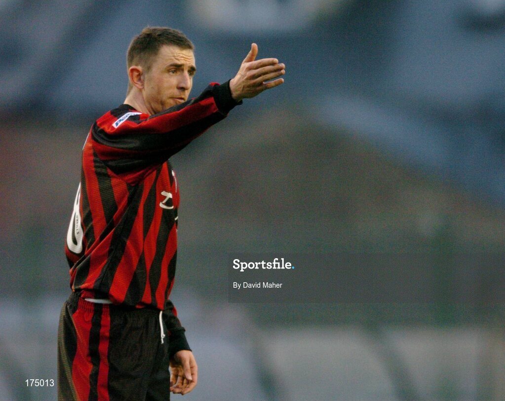 22 April 2005; Gareth Farrelly, Bohemians player manager. eircom League, Premier Division, Bohemians v Finn Harps, Dalymount Park, Dublin. Picture credit; David Maher / SPORTSFILE