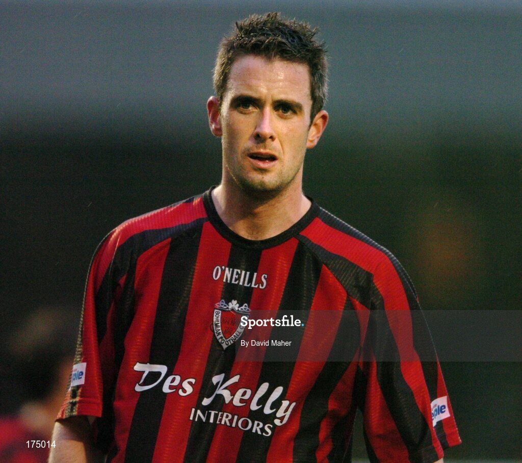 22 April 2005; Fergal Harkin, Bohemians. eircom League, Premier Division, Bohemians v Finn Harps, Dalymount Park, Dublin. Picture credit; David Maher / SPORTSFILE