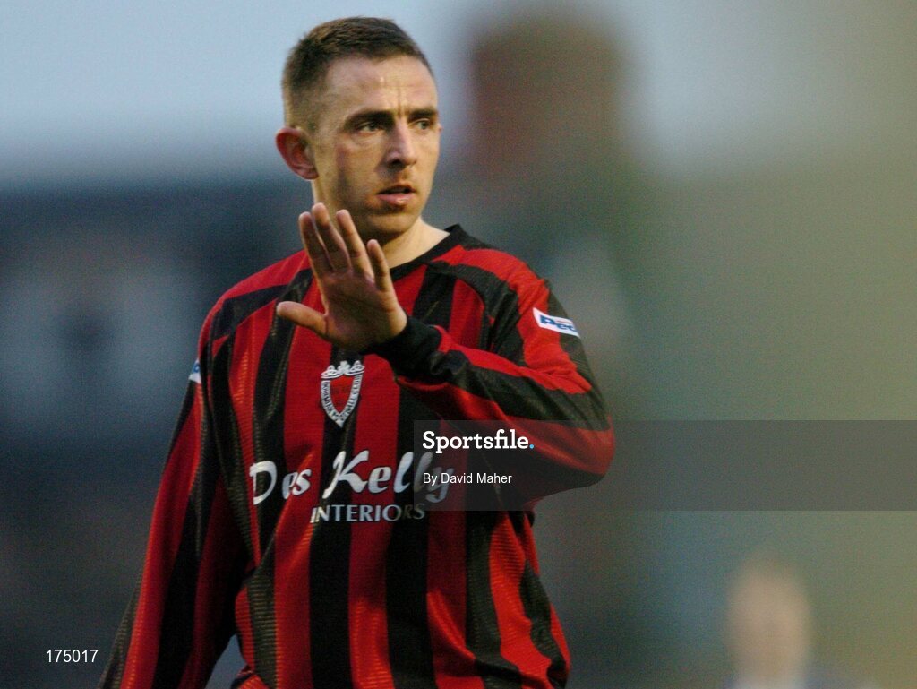 22 April 2005; Gareth Farrelly, Bohemians player manager. eircom League, Premier Division, Bohemians v Finn Harps, Dalymount Park, Dublin. Picture credit; David Maher / SPORTSFILE