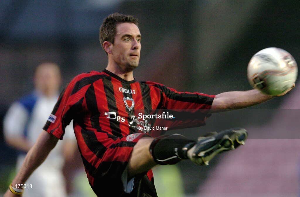 22 April 2005; Fergal Harkin, Bohemians. eircom League, Premier Division, Bohemians v Finn Harps, Dalymount Park, Dublin. Picture credit; David Maher / SPORTSFILE