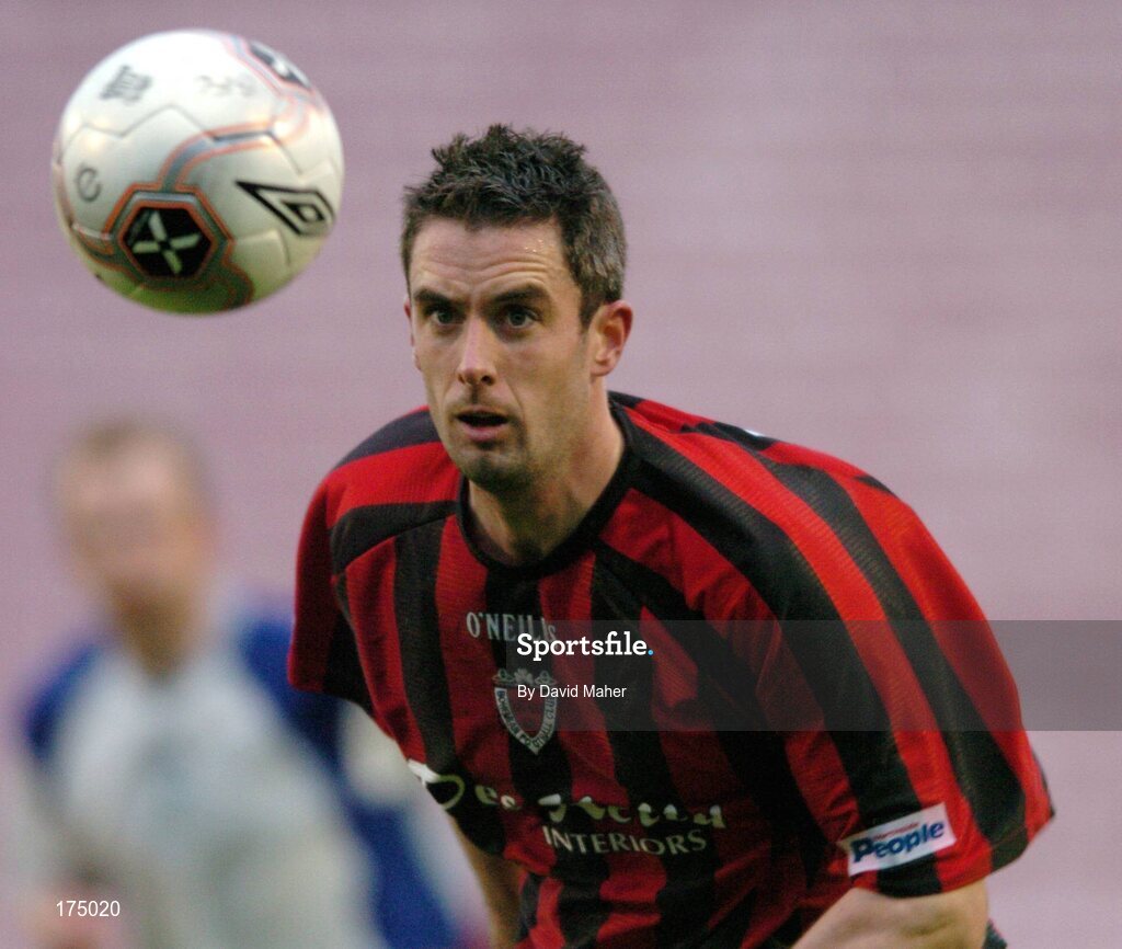 22 April 2005; Fergal Harkin, Bohemians. eircom League, Premier Division, Bohemians v Finn Harps, Dalymount Park, Dublin. Picture credit; David Maher / SPORTSFILE