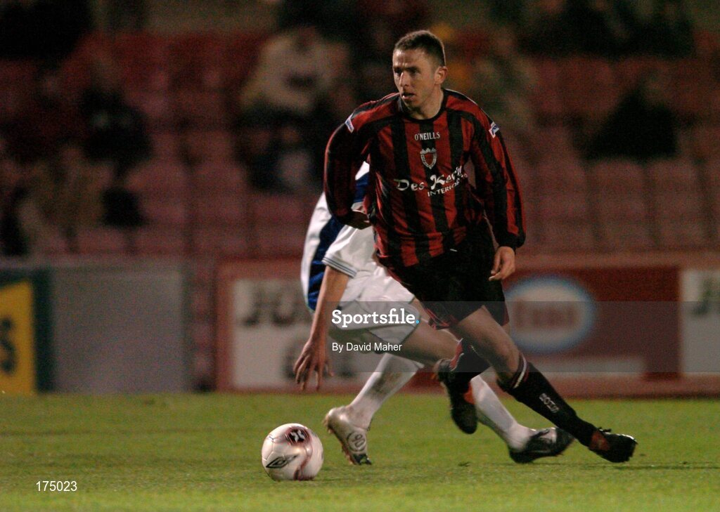 22 April 2005; Gareth Farrelly, Bohemians player manager. eircom League, Premier Division, Bohemians v Finn Harps, Dalymount Park, Dublin. Picture credit; David Maher / SPORTSFILE