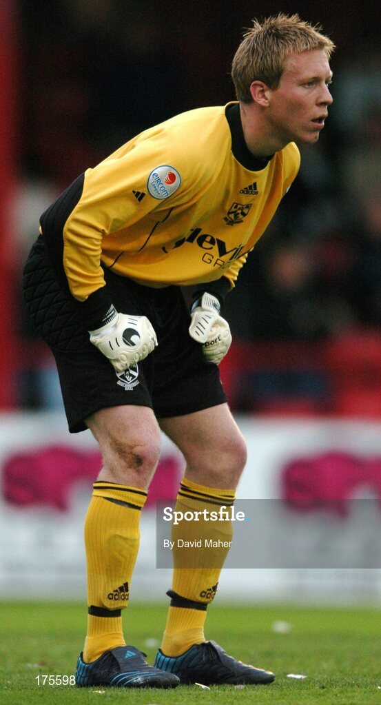 29 April 2005; Chris O'Connor, Bray Wanderers. eircom League, Premier Division, Shelbourne v Bray Wanderers, Tolka Park, Dublin. Picture credit; David Maher / SPORTSFILE
