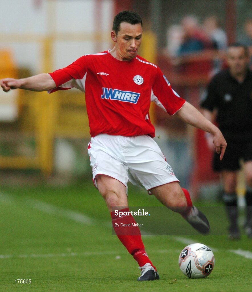 29 April 2005; David Crawley, Shelbourne. eircom League, Premier Division, Shelbourne v Bray Wanderers, Tolka Park, Dublin. Picture credit; David Maher / SPORTSFILE