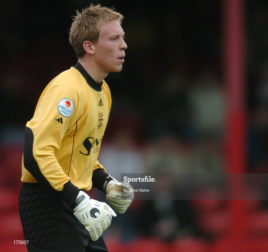 29 April 2005; Chris O'Connor, Bray Wanderers. eircom League, Premier Division, Shelbourne v Bray Wanderers, Tolka Park, Dublin. Picture credit; David Maher / SPORTSFILE