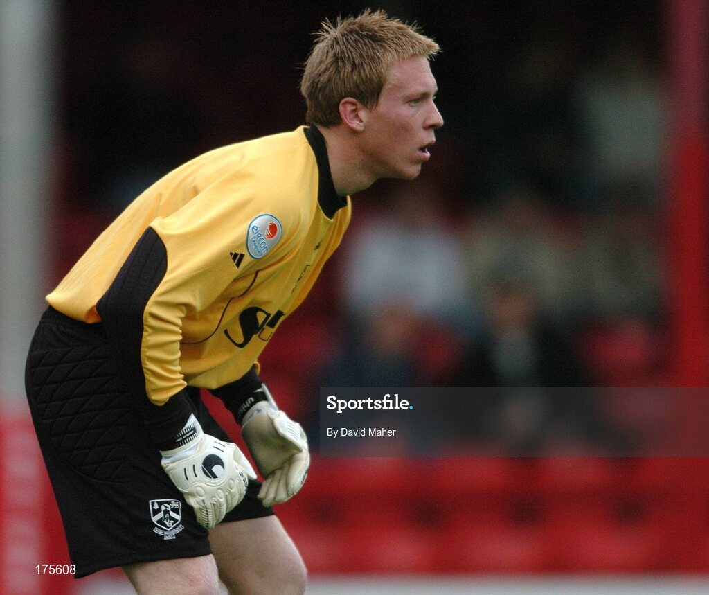 29 April 2005; Chris O'Connor, Bray Wanderers. eircom League, Premier Division, Shelbourne v Bray Wanderers, Tolka Park, Dublin. Picture credit; David Maher / SPORTSFILE