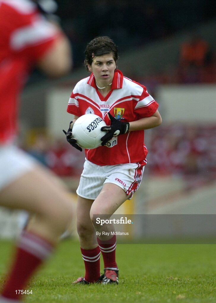 30 April 2005; Caoimhe Creedon, Cork. Suzuki Ladies National Football League, Division 1 Final, Cork v Galway, Gaelic Grounds, Limerick. Picture credit; Ray McManus / SPORTSFILE