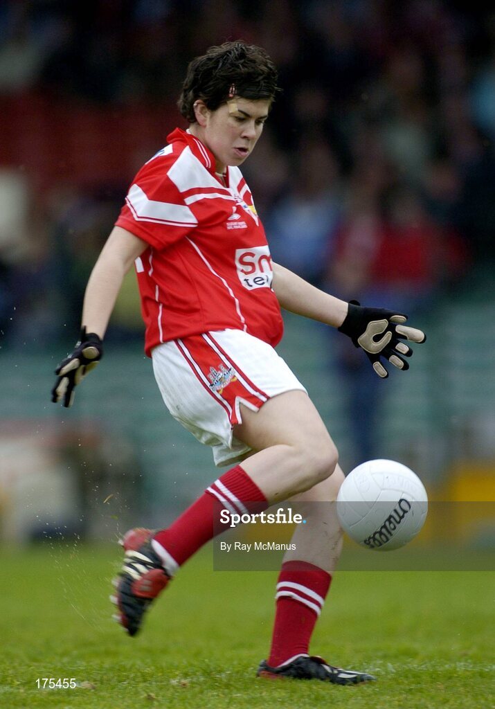 30 April 2005; Caoimhe Creedon, Cork. Suzuki Ladies National Football League, Division 1 Final, Cork v Galway, Gaelic Grounds, Limerick. Picture credit; Ray McManus / SPORTSFILE
