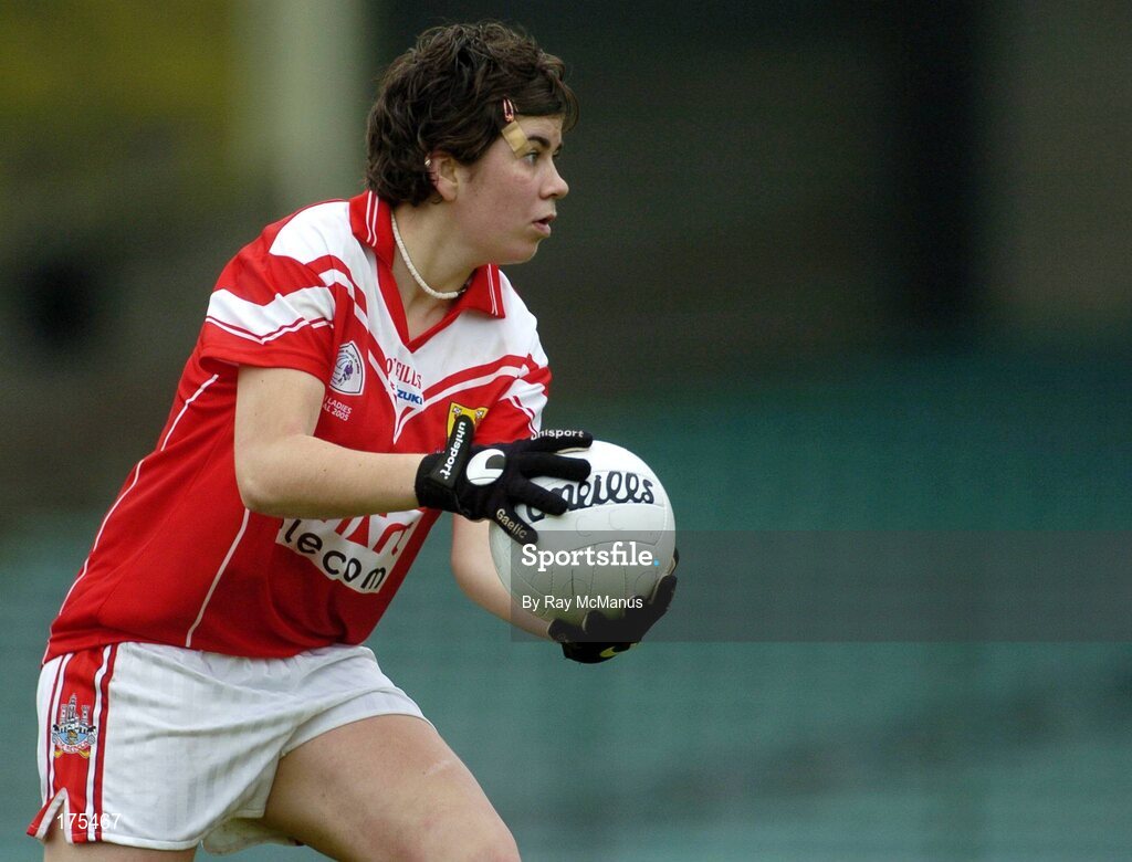 30 April 2005; Caoimhe Creedon, Cork. Suzuki Ladies National Football League, Division 1 Final, Cork v Galway, Gaelic Grounds, Limerick. Picture credit; Ray McManus / SPORTSFILE