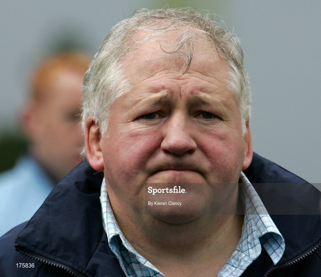 30 April 2005; D C Gillespie, Belfast Harlequins coach. AIB All Ireland League 2004-2005, Division 1 Semi-Final, Garryowen v Belfast Harlequins, Dooradoyle, Limerick. Picture credit; Kieran Clancy / SPORTSFILE