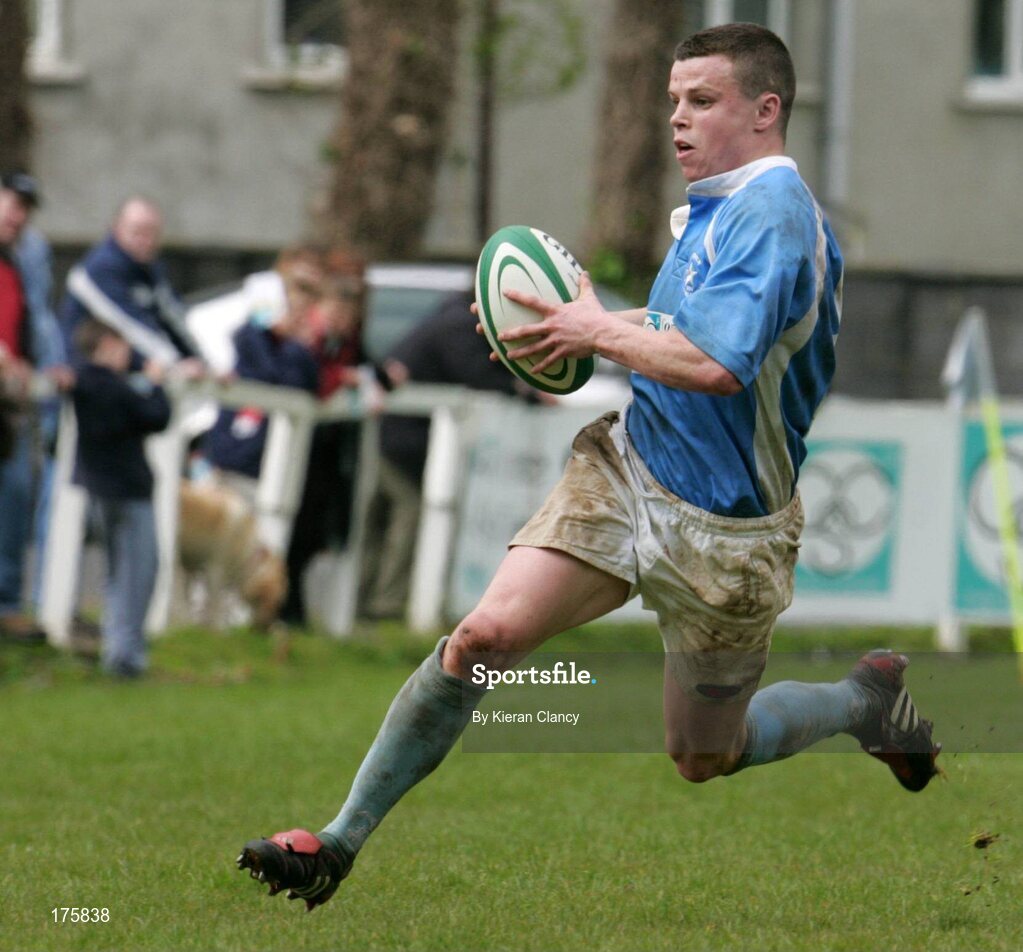 30 April 2005; Gerry Hurley, Garryowen. AIB All Ireland League 2004-2005, Division 1 Semi-Final, Garryowen v Belfast Harlequins, Dooradoyle, Limerick. Picture credit; Kieran Clancy / SPORTSFILE