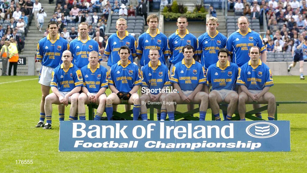 15 May 2005; Longford team. Bank Of Ireland Leinster Senior Football Championship, Dublin v Longford, Croke Park, Dublin. Picture credit; Damien Eagers / SPORTSFILE