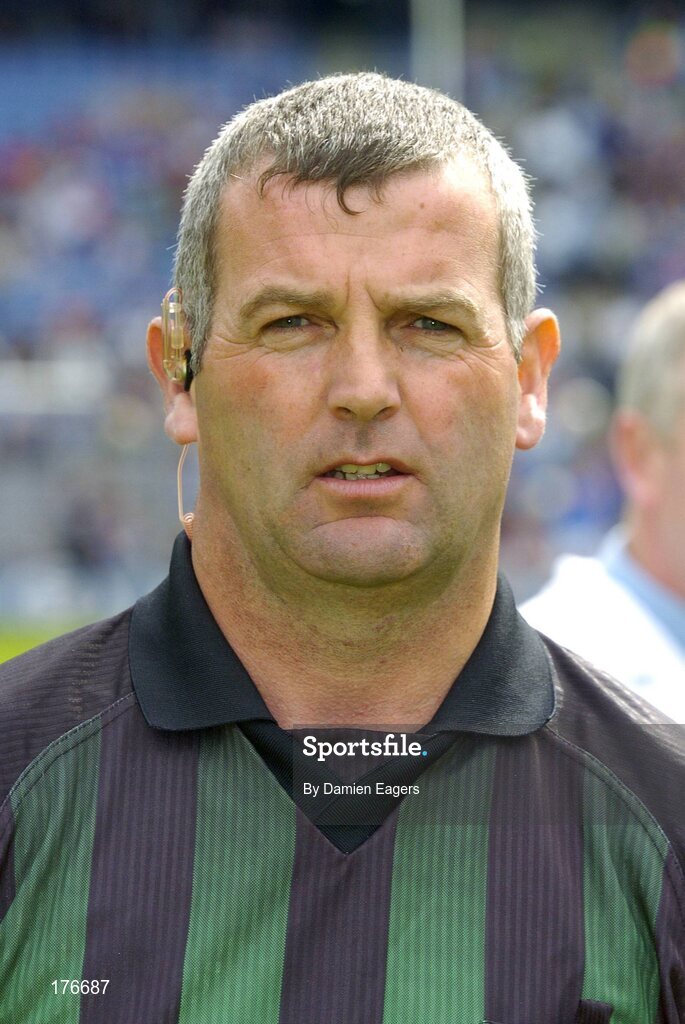 15 May 2005; Fintan Barrett, Linesman and Referee. Bank Of Ireland Leinster Senior Football Championship, Dublin v Longford, Croke Park, Dublin. Picture credit; Damien Eagers / SPORTSFILE