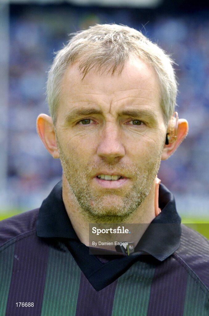 15 May 2005; Sean O'Shea, Linesman and Referee. Bank Of Ireland Leinster Senior Football Championship, Dublin v Longford, Croke Park, Dublin. Picture credit; Damien Eagers / SPORTSFILE