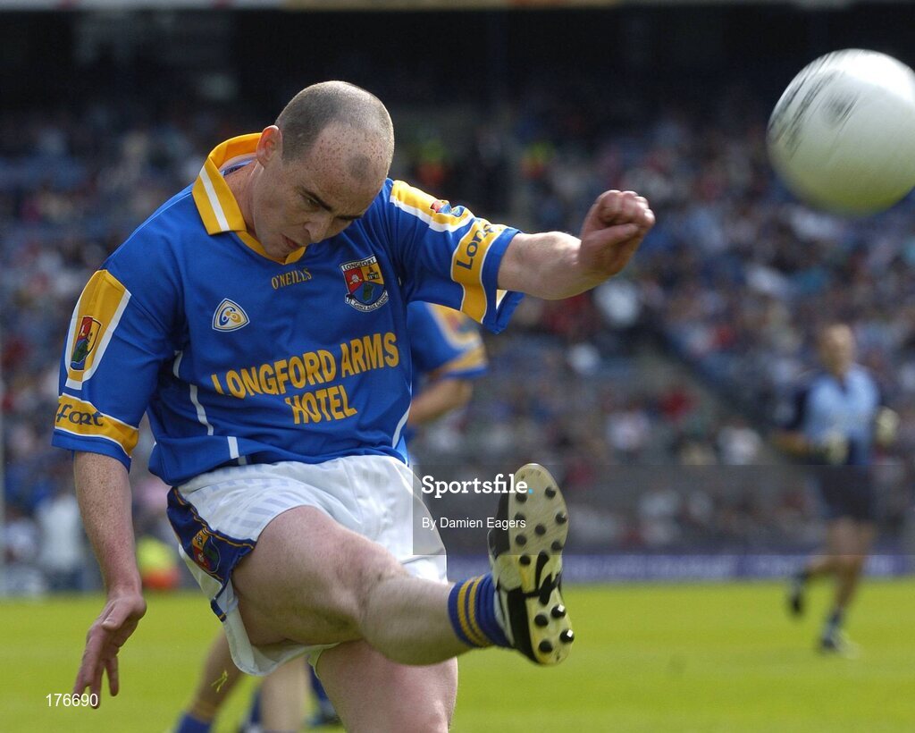 15 May 2005; Padraic Davis, Longford. Bank Of Ireland Leinster Senior Football Championship, Dublin v Longford, Croke Park, Dublin. Picture credit; Damien Eagers / SPORTSFILE