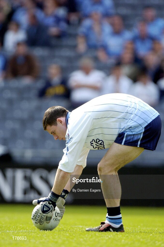 15 May 2005; Stephen Cluxton, Dublin goalkeeper. Bank Of Ireland Leinster Senior Football Championship, Dublin v Longford, Croke Park, Dublin. Picture credit; Damien Eagers / SPORTSFILE