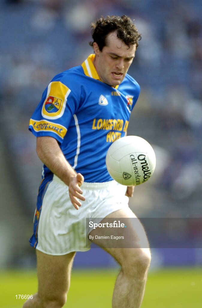 15 May 2005; Paul Barden, Longford. Bank Of Ireland Leinster Senior Football Championship, Dublin v Longford, Croke Park, Dublin. Picture credit; Damien Eagers / SPORTSFILE