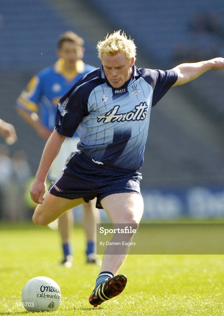 15 May 2005; Mark Vaughan, Dublin. Bank Of Ireland Leinster Senior Football Championship, Dublin v Longford, Croke Park, Dublin. Picture credit; Damien Eagers / SPORTSFILE
