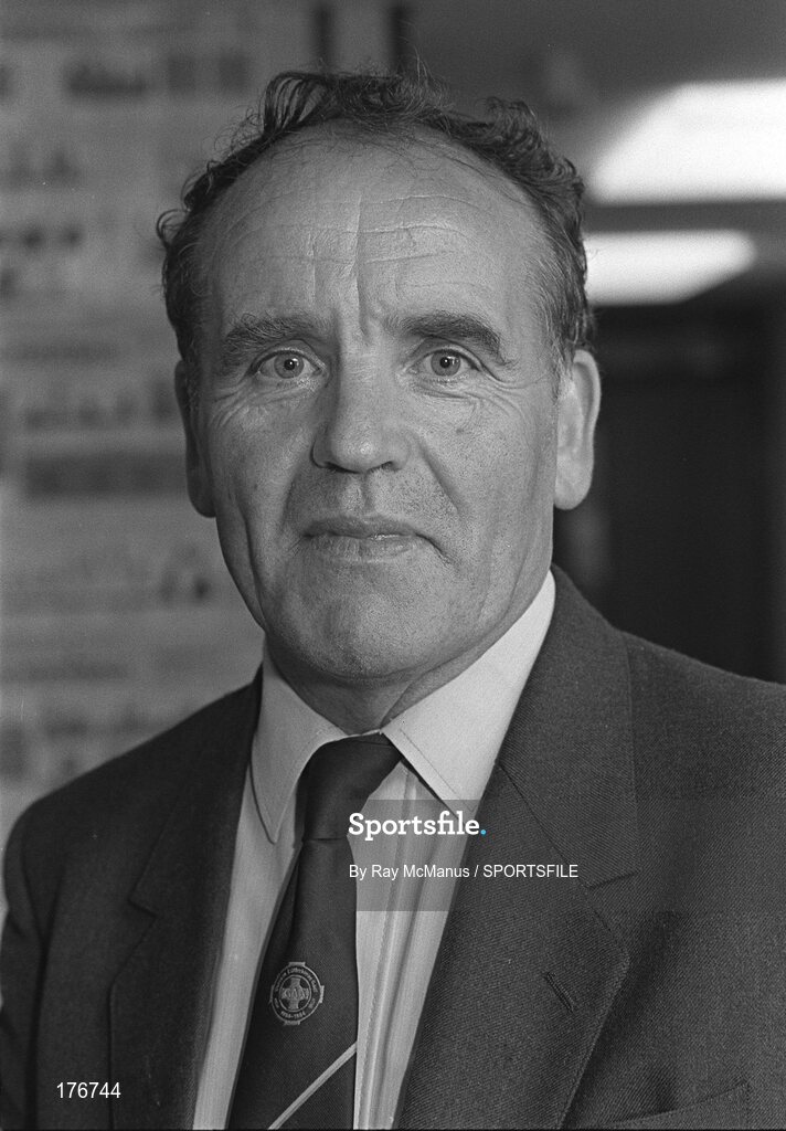8 August 1984; Dr Mick Loftus, President of the GAA. Picture credit; Ray McManus / SPORTSFILE