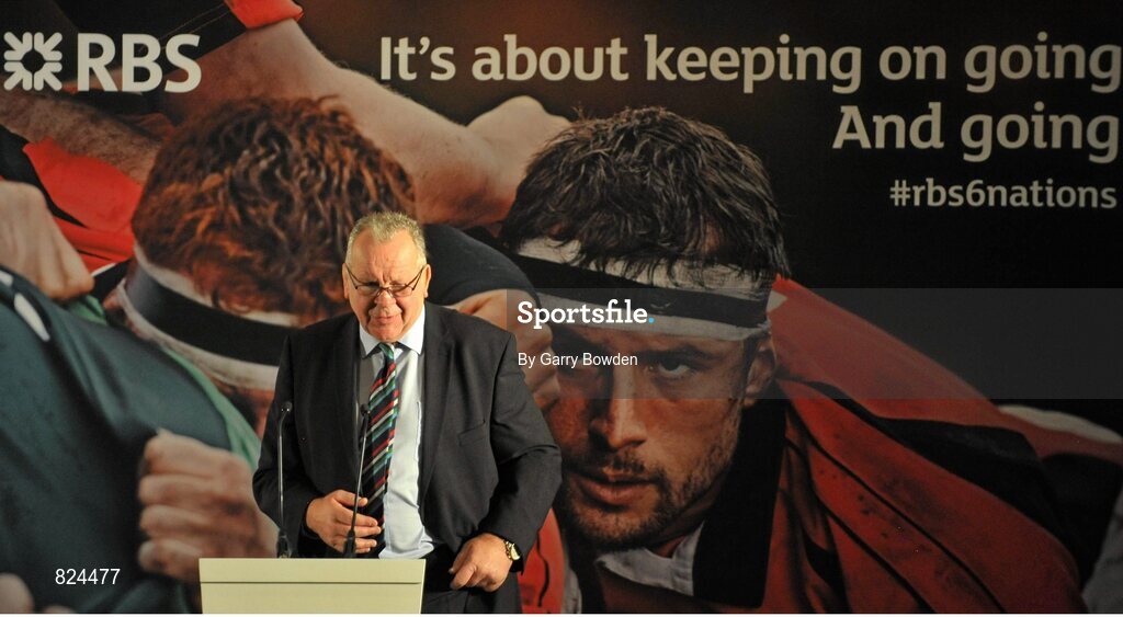 22 January 2014; Former England rugby player Bill Beaument during at the launch of the 2014 RBS Six Nations Championshipy. RBS Six Nations Championship 2014 Launch, The Hurlingham Club, Ranelagh Gardens, London. Picture credit: Garry Bowden / SPORTSFILE