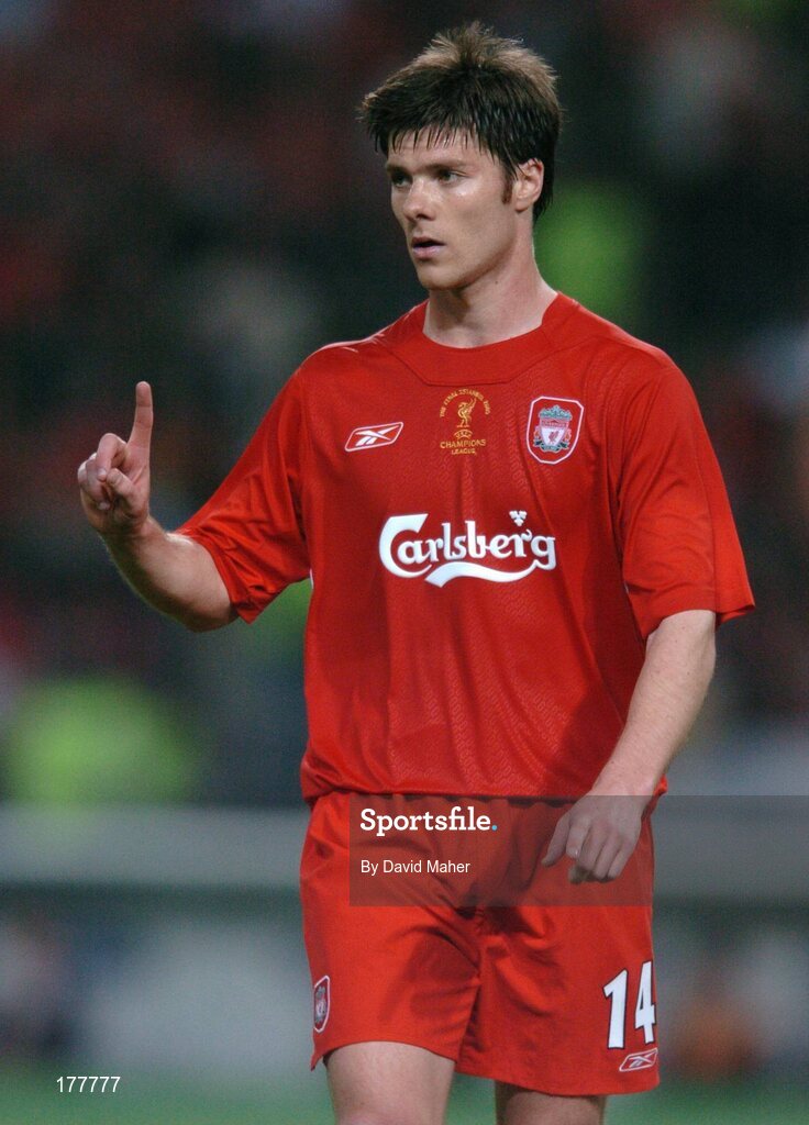25 May 2005; Xabi Alonso, Liverpool. UEFA Champions League Final, Liverpool v AC Milan, Ataturk Olympic Stadium, Istanbul, Turkey. Picture credit; David Maher / SPORTSFILE
