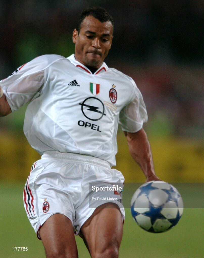 25 May 2005; Cafu, AC Milan. UEFA Champions League Final, Liverpool v AC Milan, Ataturk Olympic Stadium, Istanbul, Turkey. Picture credit; David Maher / SPORTSFILE
