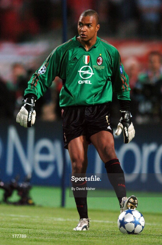 25 May 2005; Dida, AC Milan. UEFA Champions League Final, Liverpool v AC Milan, Ataturk Olympic Stadium, Istanbul, Turkey. Picture credit; David Maher / SPORTSFILE