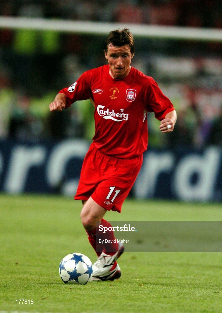 25 May 2005; Vladimir Smicer, Liverpool. UEFA Champions League Final, Liverpool v AC Milan, Ataturk Olympic Stadium, Istanbul, Turkey. Picture credit; David Maher / SPORTSFILE