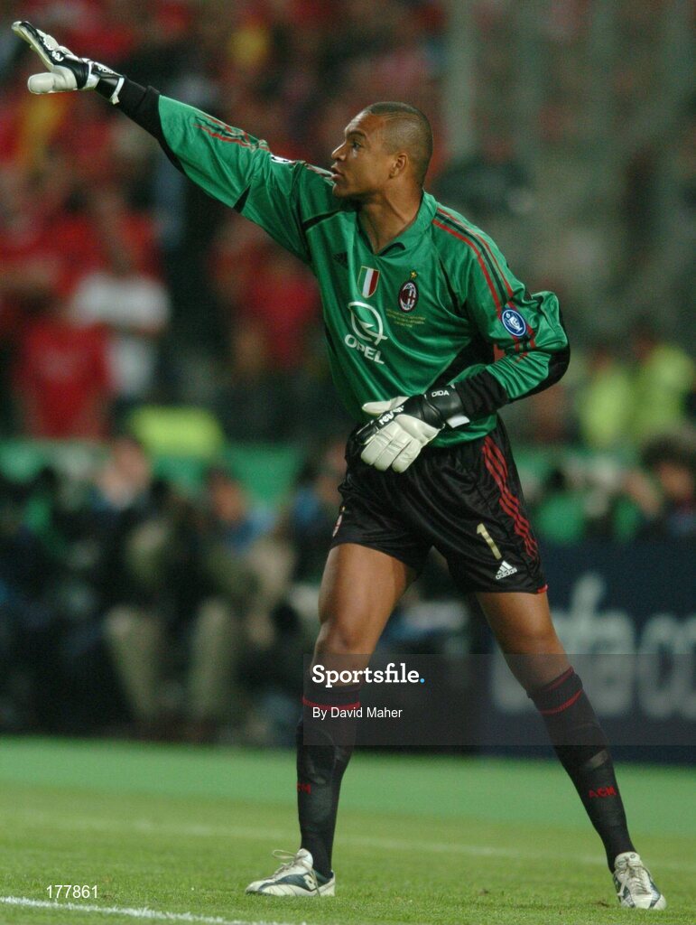 25 May 2005; Dida, AC Milan. UEFA Champions League Final, Liverpool v AC Milan, Ataturk Olympic Stadium, Istanbul, Turkey. Picture credit; David Maher / SPORTSFILE
