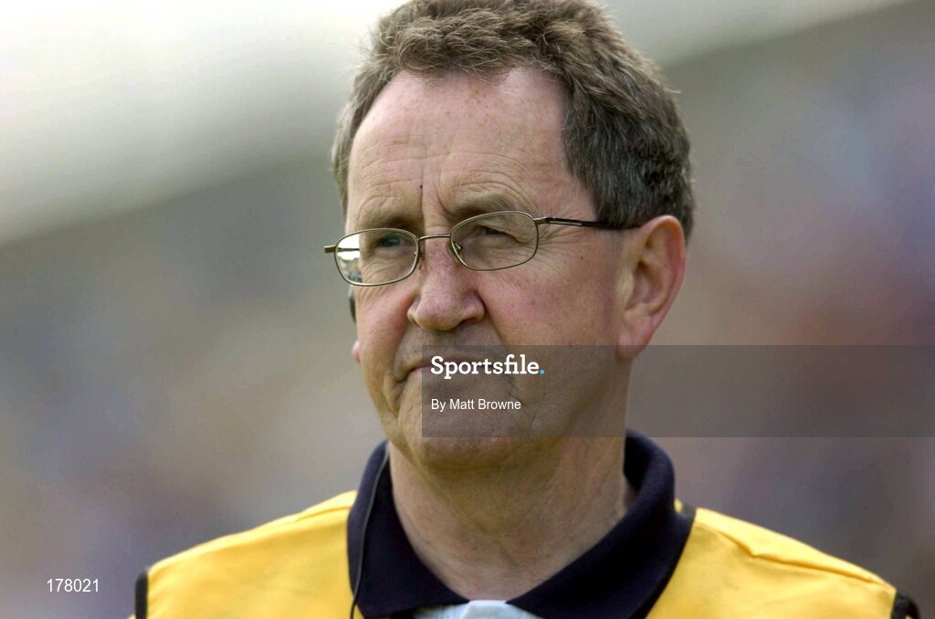 29 May 2005; Micky Culbert, Antrim manager. Bank of Ireland Ulster Senior Football Championship, Cavan v Antrim, Kingspan Breffni Park, Cavan. Picture credit; Matt Browne / SPORTSFILE
