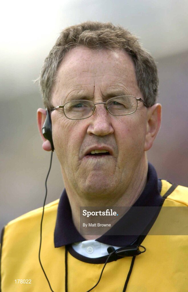 29 May 2005; Micky Culbert, Antrim manager. Bank of Ireland Ulster Senior Football Championship, Cavan v Antrim, Kingspan Breffni Park, Cavan. Picture credit; Matt Browne / SPORTSFILE