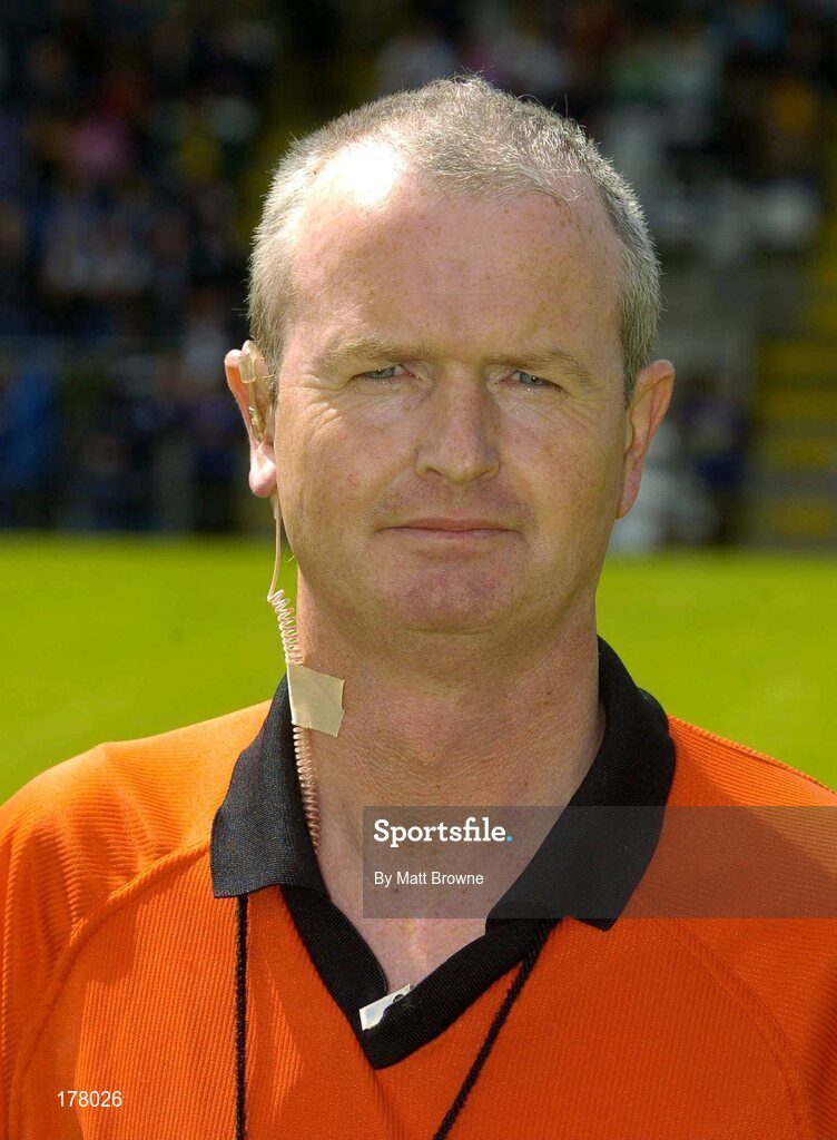29 May 2005; Michael Ryan, referee. Bank of Ireland Ulster Senior Football Championship, Cavan v Antrim, Kingspan Breffni Park, Cavan. Picture credit; Matt Browne / SPORTSFILE