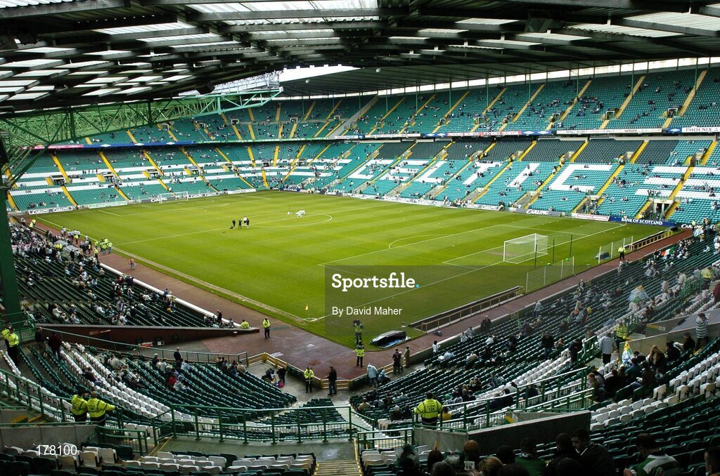 29 May 2005; A general view of Celtic Park, Glasgow. Jackie McNamara Testimonial, Celtic XI v Republic of Ireland XI, Celtic Park, Glasgow, Scotland. Picture credit; David Maher / SPORTSFILE