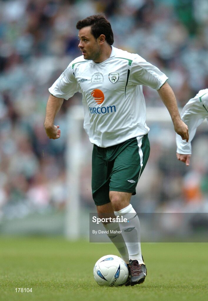 29 May 2005; Andy Reid, Republic of Ireland. Jackie McNamara Testimonial, Celtic XI v Republic of Ireland XI, Celtic Park, Glasgow, Scotland. Picture credit; David Maher / SPORTSFILE